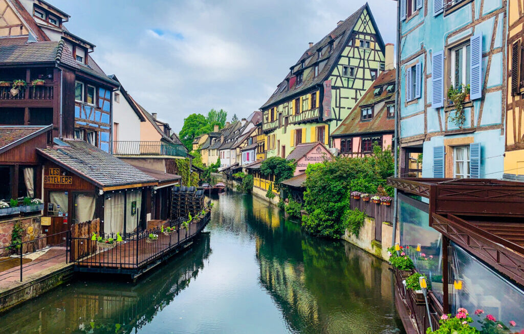 Colmar - bunte Häuser am Fluss